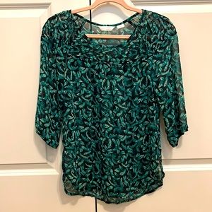 Lauren Conrad sheer blouse